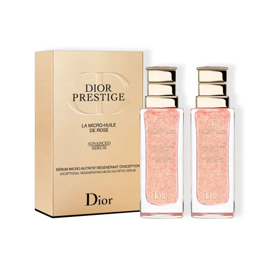 Dior Dior Prestige Micro Huile De Rose Duo 2x75ml