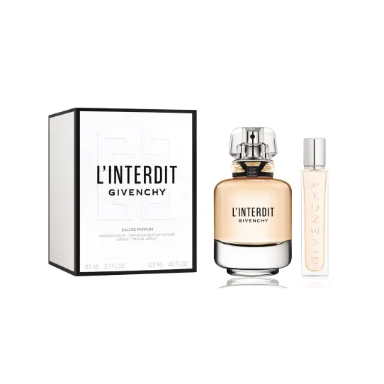 Givenchy L'intredit Set 80ml + 12.5ml Eau de Parfum Spray