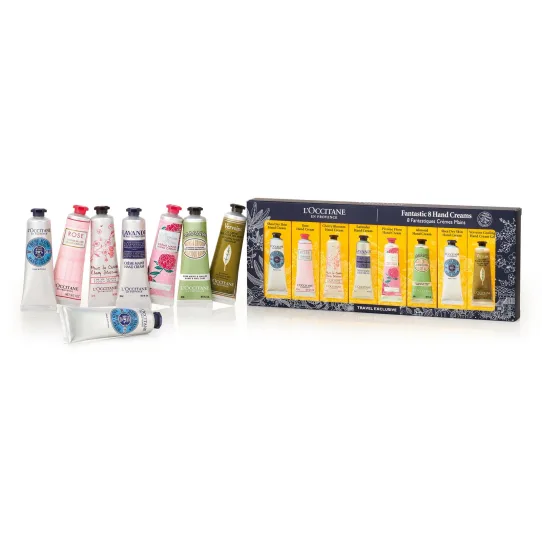 L'Occitane Fantastic 8 Hand Creams 8x30ml