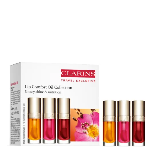 Clarins Lip Comfort Oil Trio 3x7ml
