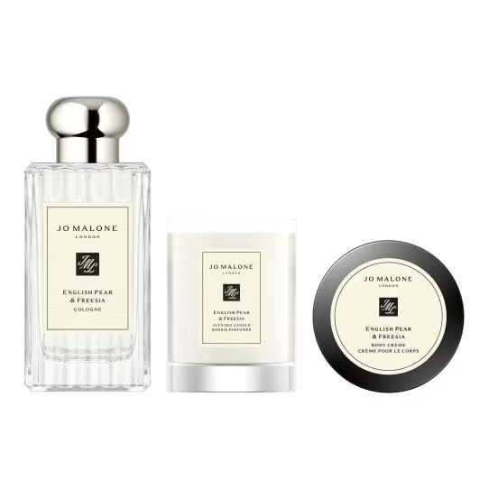 Jo Malone London English Pear & Freesia Layering Collection 60g + 50ml + 100ml Eau de Cologne Spray